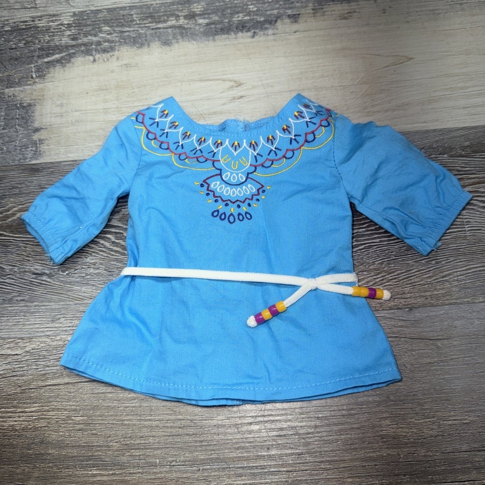 American Girl Saige's Tunic Outfit- Shirt Only- 18" Doll Shirt
